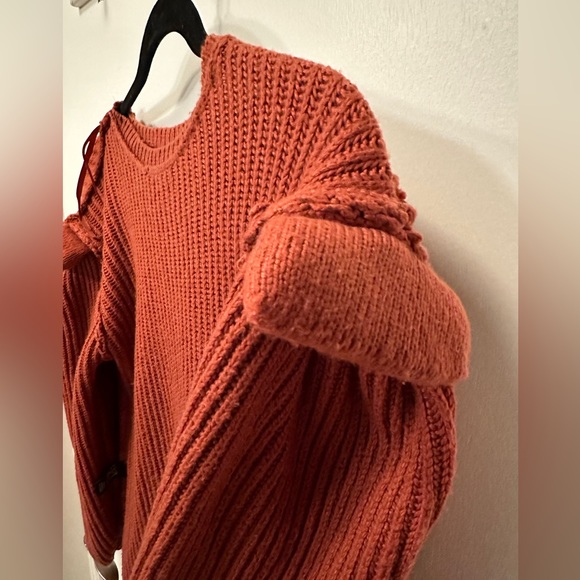 Love Whit Rust Knit Dress in XL. - Picture 4 of 7